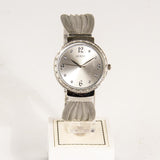 Guess Chiffon Silver Dial Silver Mesh Bracelet Watch For Women - W1083L1 Buy Now By Guess