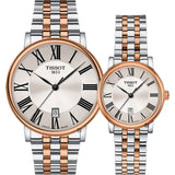 Tissot Carson Premium White Dial Two Tone Steel Strap Watch For Men - T122.410.22.033.00 Buy Now By Tissot