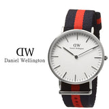 Daniel Wellington Classic Oxford White Dial Two Tone NATO Strap Watch For Women - DW00100046 Buy Now By Daniel Wellington