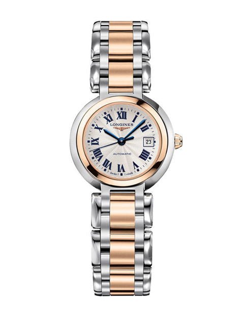 Longines PrimaLuna Automatic 26.5mm Silver Dial Two Tone Steel Strap Watch for Women - L8.111.5.78.6 Buy Now By Longines