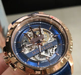 Maserati Automatic Blue Dial Blue Leather Strap Watch For Men - R8821119005 Buy Now By Maserati