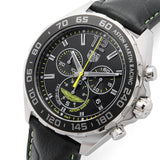 Tag Heuer Formula 1 Aston Martin Black Dial Black Leather Strap Watch for Men - CAZ101P.FC8245 Buy Now By Tag Heuer