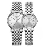 Tissot T Classic Desire White Dial Silver Steel Strap Watch for Women - T52.1.281.31 Buy Now By Tissot