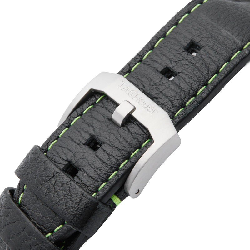 Tag Heuer Formula 1 Aston Martin Black Dial Black Leather Strap Watch for Men - CAZ101P.FC8245 Buy Now By Tag Heuer