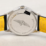 Shop Breitling Automatic 41mm Black Dial Black Leather Strap Watch for Men - A17326241B1P1 in USA