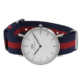 Daniel Wellington Classic Oxford White Dial Two Tone NATO Strap Watch For Women - DW00100046 Buy Now By Daniel Wellington