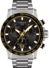 Tissot Supersport Chrono Black Dial Silver Steel Strap Watch For Men - T125.617.21.051.00 Buy Now By Tissot