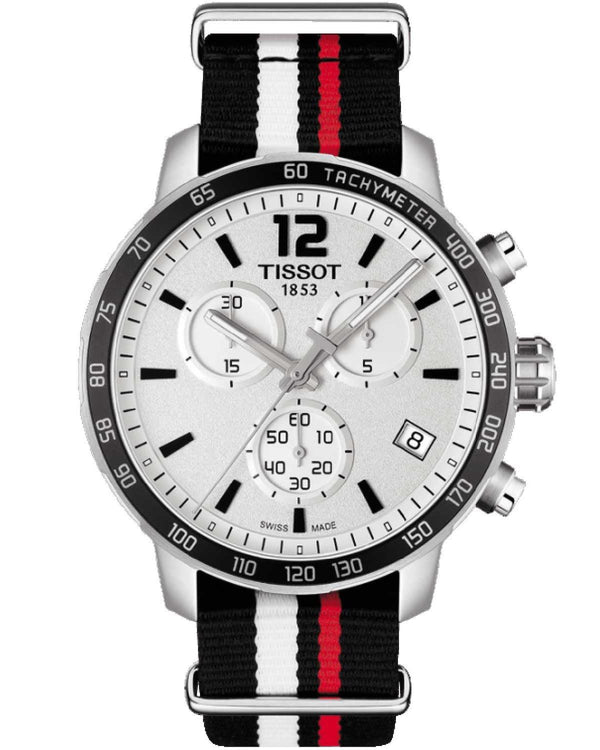 Shop Tissot T Sport Quickster Chronograph NATO Watch For Men - T095.417.17.037.01 in USA
