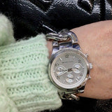Michael Kors Runway Twist Silver Dial Silver Stainless Steel Strap Watch for Women - MK3149 Buy Now By Michael Kors