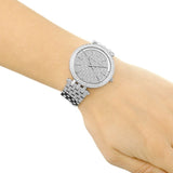 Michael Kors Darci Silver Dial Silver Steel Strap Watch for Women - MK3404 Buy Now By Michael Kors
