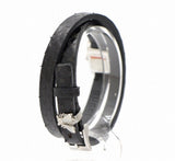 Gucci G-Frame Black Dial Black Leather Strap Watch For Women - YA128526 Buy Now By Gucci