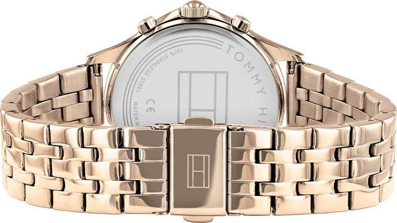 Tommy Hilfiger Whitney Chronograph Quartz Rose Gold Dial Rose Gold Steel Strap Watch For Women - 1782120 Buy Now By Tommy Hilfiger