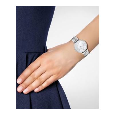 Emporio Armani Kappa Mother of Pearl Dial Silver Steel Watch For Women - AR2507 Buy Now By Emporio Armani