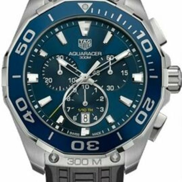 Shop Tag Heuer Aquaracer Blue Dial Watch for Men - CAY111B.FT6041 in USA