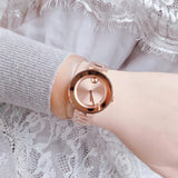 Movado Bold Rose Gold Dial Rose Gold Steel Strap Watch for Women - 3600387 Buy Now By Movado