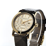 Burberry The City Silver Dial Multicolored Leather Strap Watch for Women - BU1873