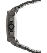 Diesel Little Daddy Dual Time Chronograph Grey Dial Stainless Steel Strap Watch For Men - DZ7263 Buy Now By Diesel