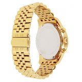 Michael Kors Lexington Crystals Gold Dial Gold Steel Strap Watch for Men - MK8494