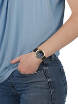 Versace Audrey Quartz Black Dial Black Leather Strap Watch for Women - VELR00319 Buy Now By Versace