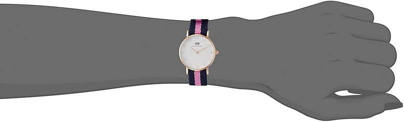 Daniel Wellington Classy Winchester White Dial Two Tone NATO Strap Watch For Women - DW00100065 Buy Now By Daniel Wellington
