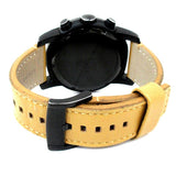 Marc Jacobs Larry Chronograph Black Dial Brown Leather Strap Watch for Men - MBM5053 Buy Now By Marc Jacobs