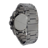 Marc Jacobs Larry Chronograph Black Dial Grey Steel Strap Watch for Men - MBM5051 Buy Now By Marc Jacobs