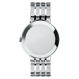 Movado Esperanza 39mm Black Dial Silver Steel Strap Watch For Men - 0607057 Buy Now By Movado