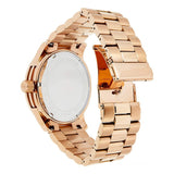 Michael Kors Runway Blue Dial Rose Gold Stainless Steel Strap Watch for Women - MK7065 Buy Now By Michael Kors
