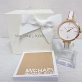 Michael Kors Jaryn Analog White Dial Two Tone Steel Strap Watch For Women - MK4342 Buy Now By Michael Kors