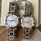 Burberry The City Silver Dial Silver Steel Strap Watch for Women - BU9000 Buy Now By Burberry
