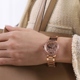 Michael Kors Mini Camille Multifunction Rose Gold Dial Rose Gold Steel Strap Watch For Women - MK7273 Buy Now By Michael Kors