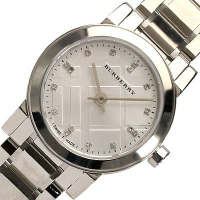 Burberry The City Silver Dial Silver Steel Strap Watch for Women - BU9213