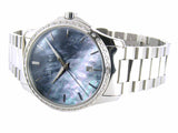 Shop Gucci G Timeless Diamonds Mother of Pearl Blue Dial Silver Steel Strap Unisex Watch - YA126458 in USA
