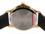 Shop Gucci Le Marche Des Merveilles Quartz Green Dial Black Leather Strap Watch For Women - YA126463 in USA