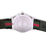 Gucci G Timeless Quartz Black Dial Multicolored Black Leather Strap Watch For Men - YA1264079 Buy Now By Gucci