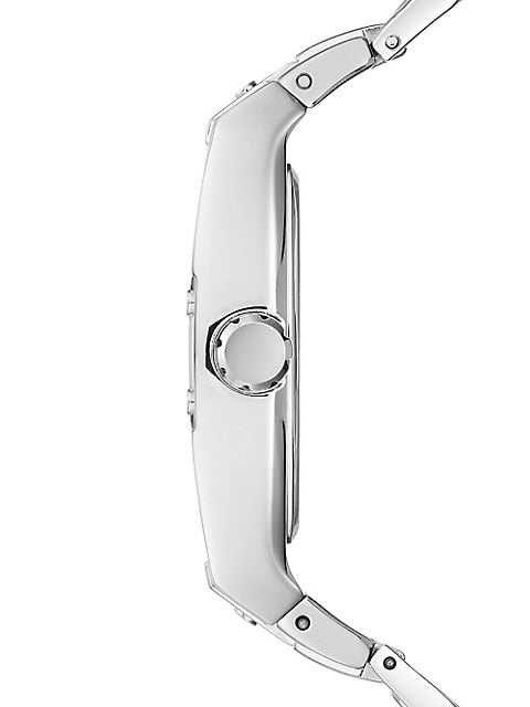 Shop Guess Phoenix Black Dial Silver Steel Strap Watch for Men - GW0387G1 in USA