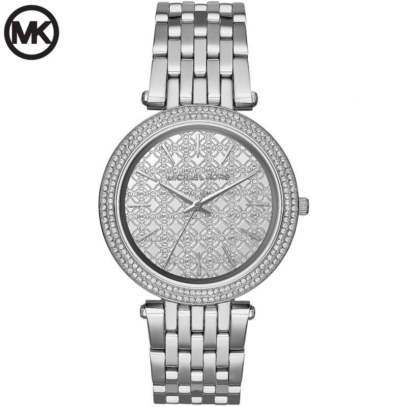 Michael Kors Darci Silver Dial Silver Steel Strap Watch for Women - MK3437 Buy Now By Michael Kors