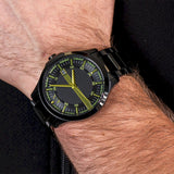 Armani Exchange Hampton Black Dial Black Steel Strap Watch For Men - AX2407 Buy Now By Armani Exchange