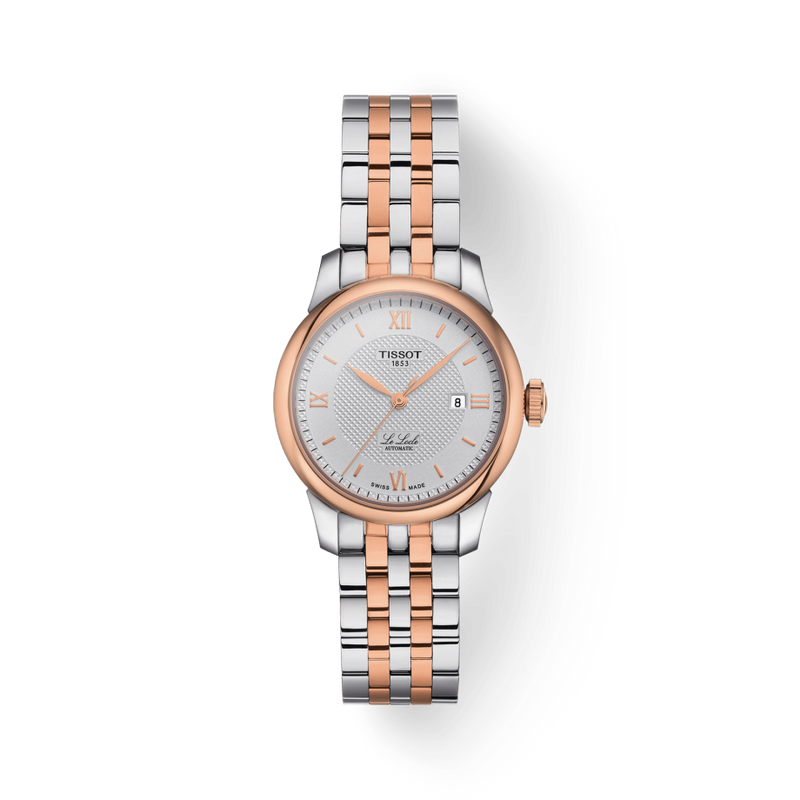 Tissot T Classic Le Locle Automatic Silver Dial Two Tone Steel Strap Watch For Women - T006.207.22.038.00 Buy Now By Tissot