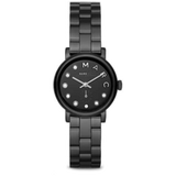 Marc Jacobs Marc Black Dial Black Steel Strap Watch for Women - MBM8673 Buy Now By Marc Jacobs