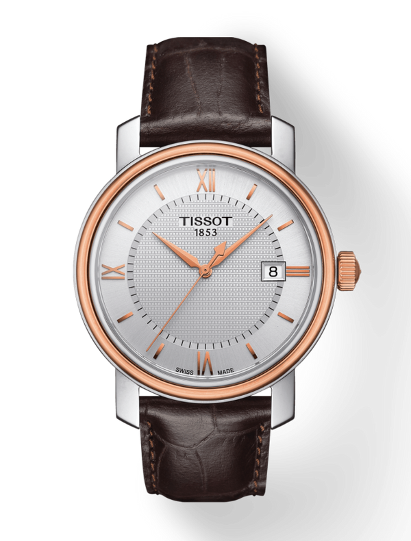 Shop Tissot T Classic Bridgeport Silver Dial Watch For Men - T097.410.26.038.00 in USA