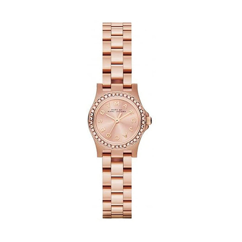 Marc Jacobs Henry Rose Gold Dial Rose Gold Steel Strap Watch for Women - MBM3278 Buy Now By Marc Jacobs