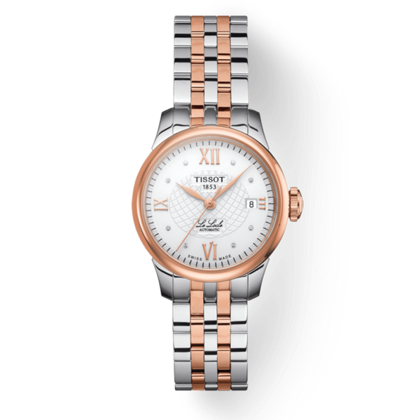 Tissot Le Locle Automatic Lady Silver Dial Two Tone Steel Strap Watch For Women - T41.2.183.16 Buy Now By Tissot