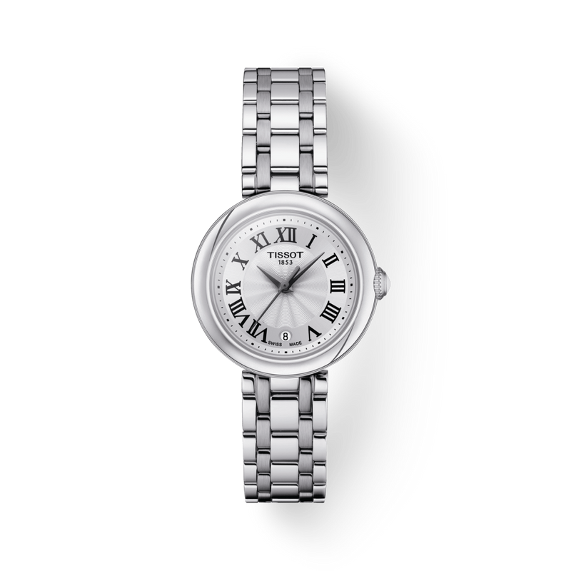 Tissot Bellissima Small Lady Silver Dial Silver Steel Strap Watch For Women - T126.010.11.013.00 Buy Now By Tissot