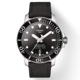 Tissot Seastar 1000 Powermatic 80 Black Dial Black Nylon Strap Watch For Men - T120.407.17.051.00 Buy Now By Tissot