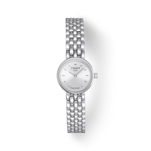 Tissot T Lady Lovely Silver Dial Silver Steel Strap Watch For Women - T058.009.11.031.00