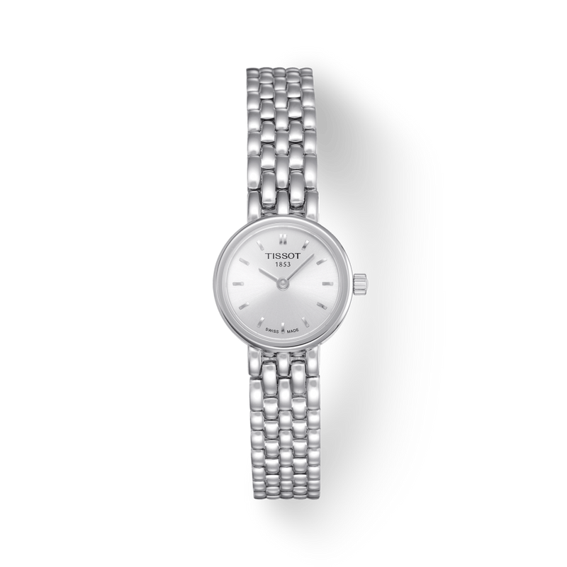 Tissot T Lady Lovely Silver Dial Silver Steel Strap Watch For Women - T058.009.11.031.00 Buy Now By Tissot
