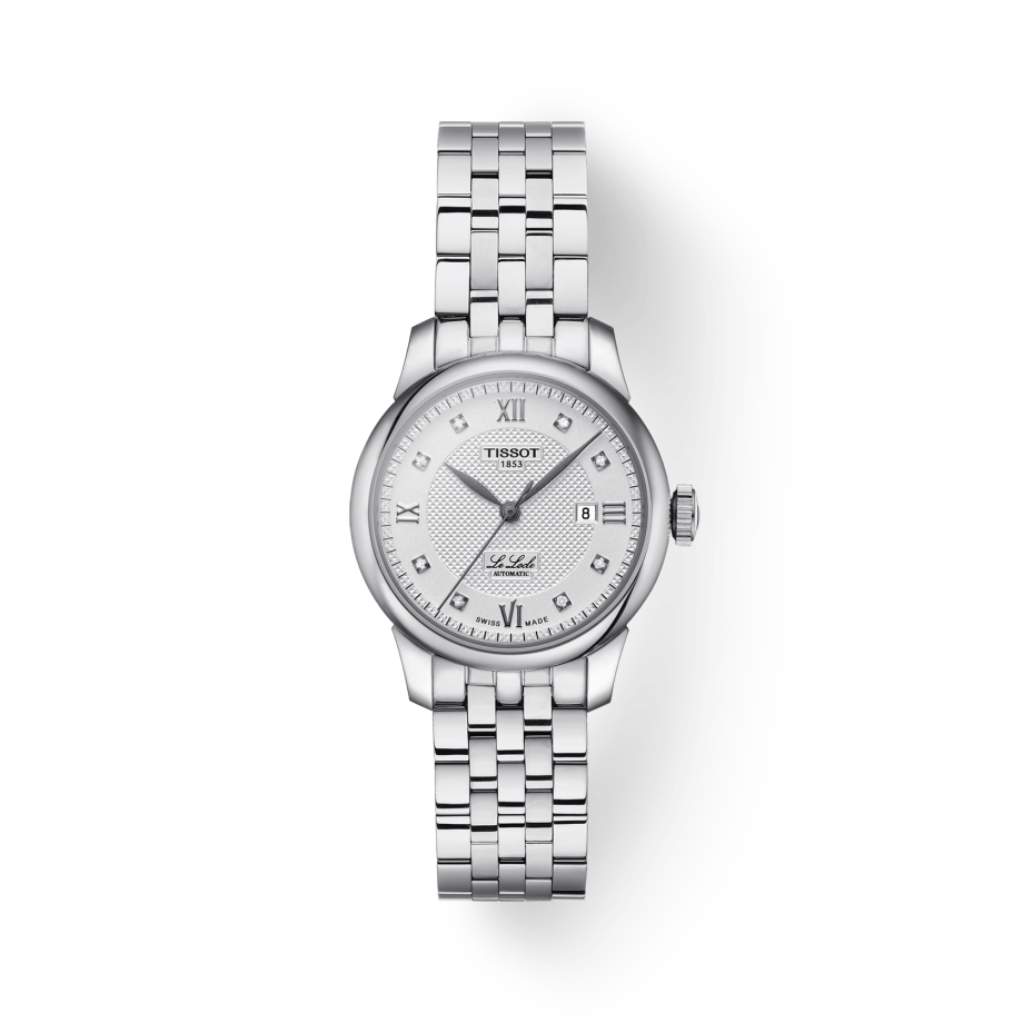 Tissot Le Locle Automatic Lady Silver Dial Silver Steel Strap Watch For Women - T006.207.11.036.00