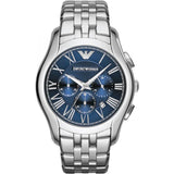 Emporio Armani Classic Navy Blue Dial Stainless Steel Watch For Men - AR1787 Buy Now By Emporio Armani