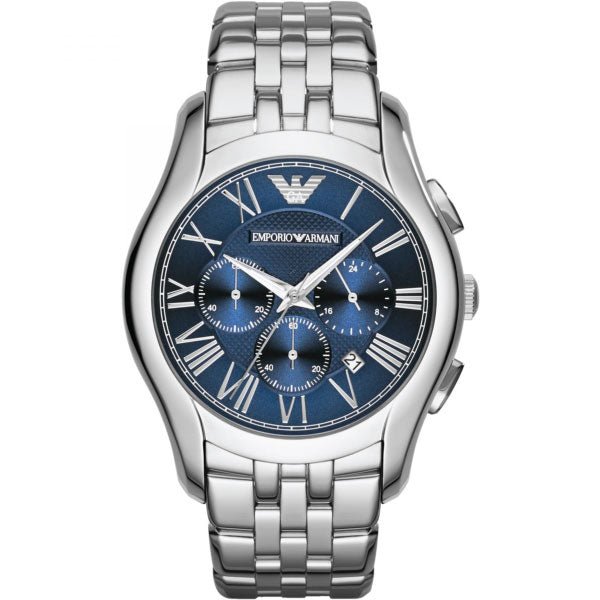 Emporio Armani Classic Navy Blue Dial Stainless Steel Watch For Men - AR1787 Buy Now By Emporio Armani